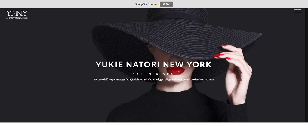 Situs web Yukie Natori