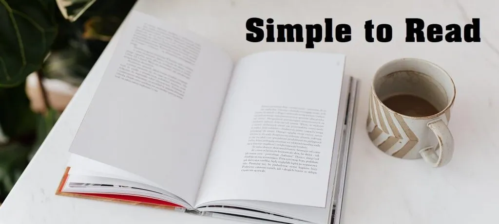 simple blog writing