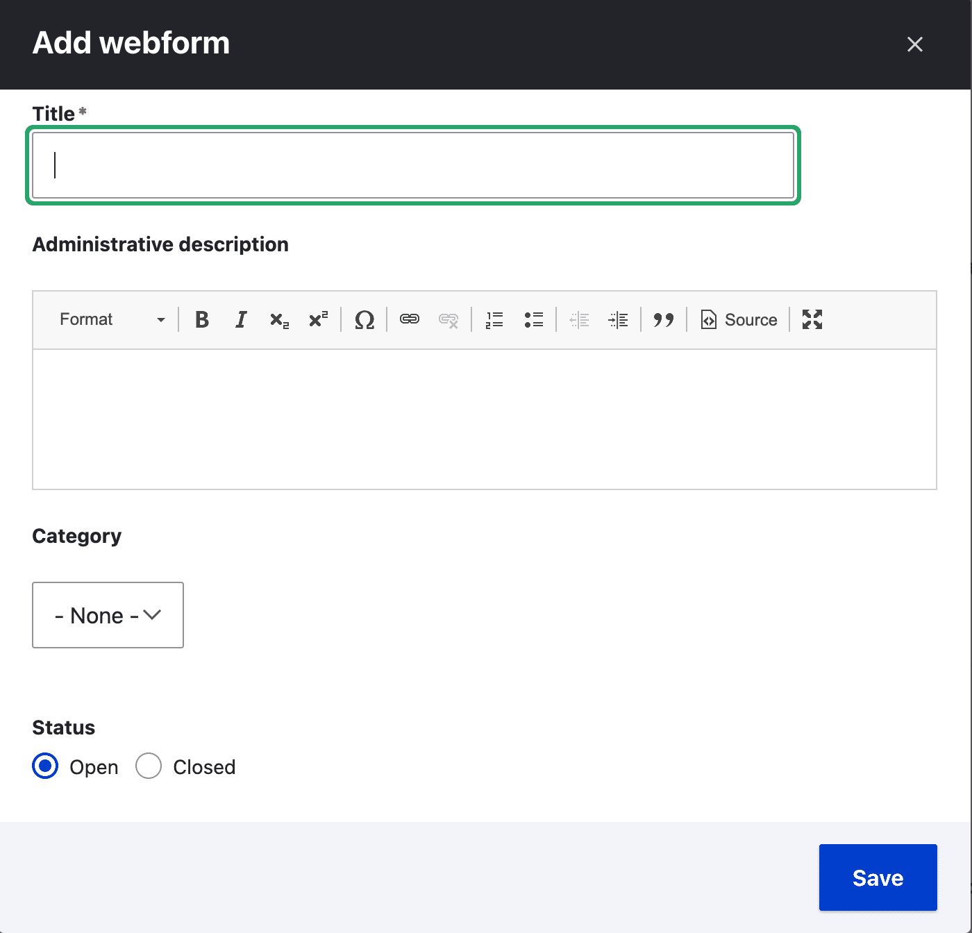 مضيفا Webform