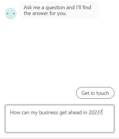 un chatbot intelligent sur un site e-commerce