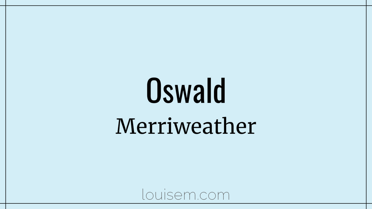 комбинация шрифтов Oswald и Merriweather.