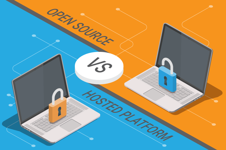 オープンソースとホスト型プラットフォーム