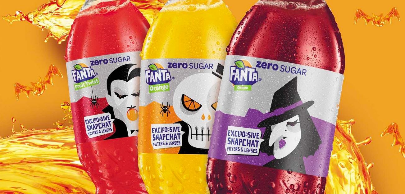 fanta halloween marketing idea - special edition pack