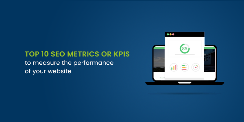 웹사이트의 성능을 측정하기 위한 SEO 지표 또는 kpis