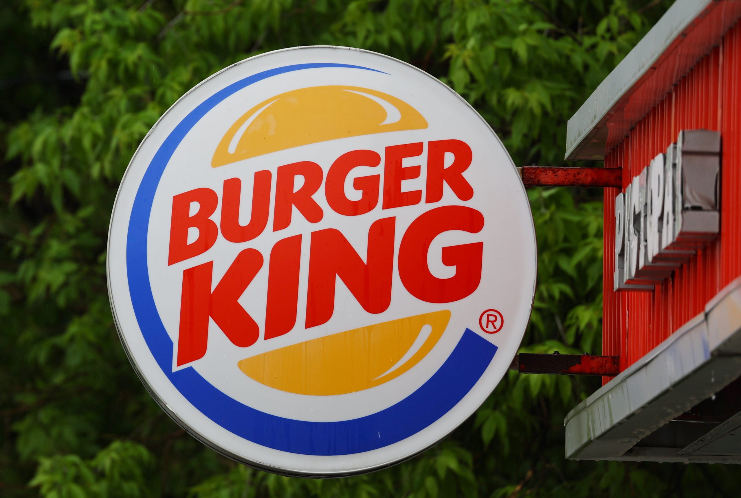 A Burger King logo