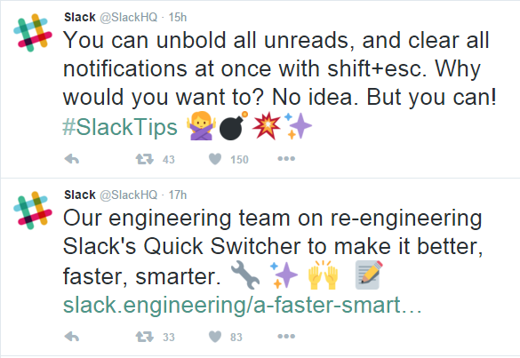 slack social media marketing