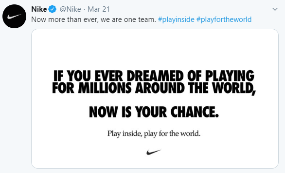 Exemple de rédaction Nike