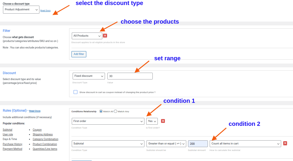 Harcanan minimum tutarda ilk sipariş indirimi