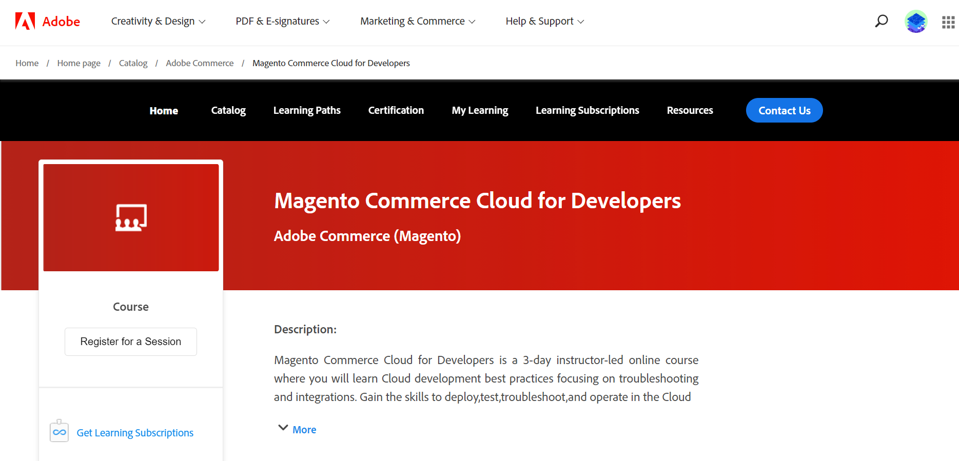 Magento Commerce Cloud