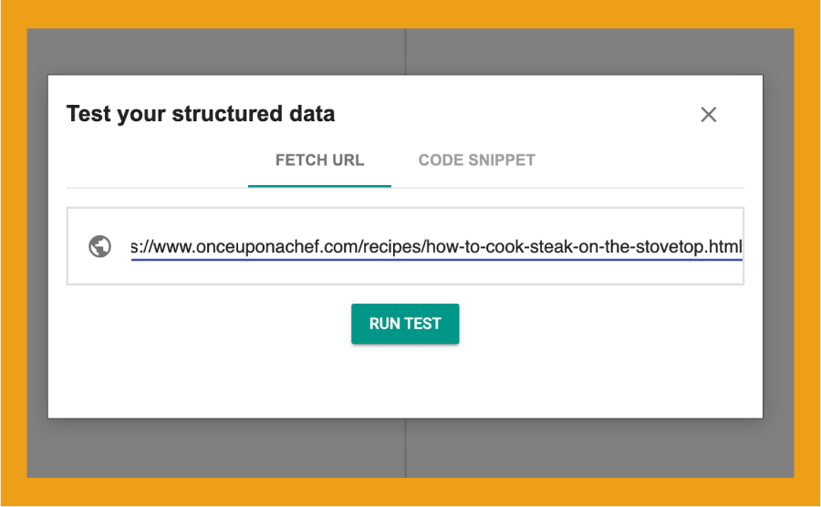 Prueba de datos estructurados