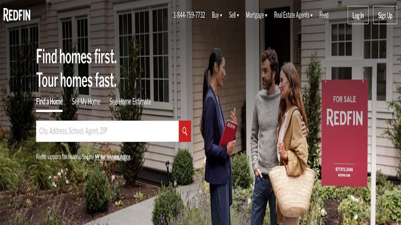 Redfin-Homepage