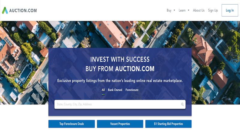 Auction.com-Homepage