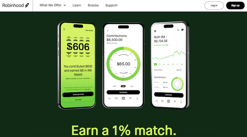 Robinhood-Homepage