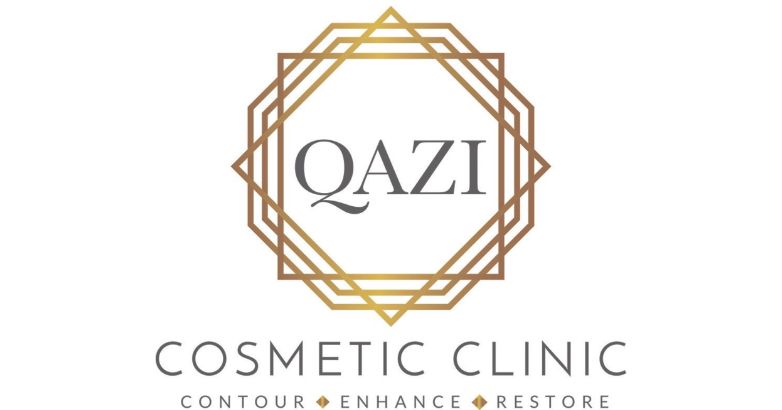 Il logo della clinica Qazi riflette tutte le qualità di uno dei migliori design del logo della spa medica