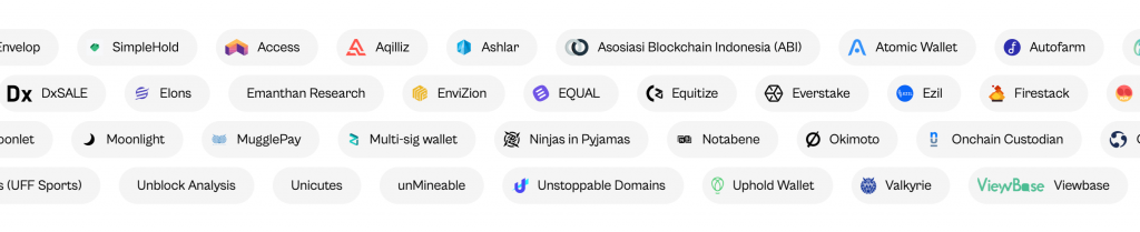 Projets construits sur Zilliqa