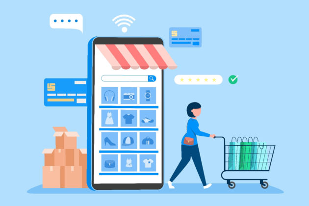 電子商務移動應用在線購物