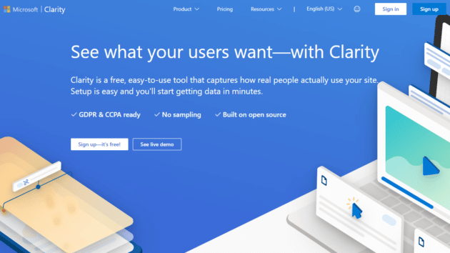 Microsoft-Clarity-free-tool-for-heatmaps-session-recordings-marketing