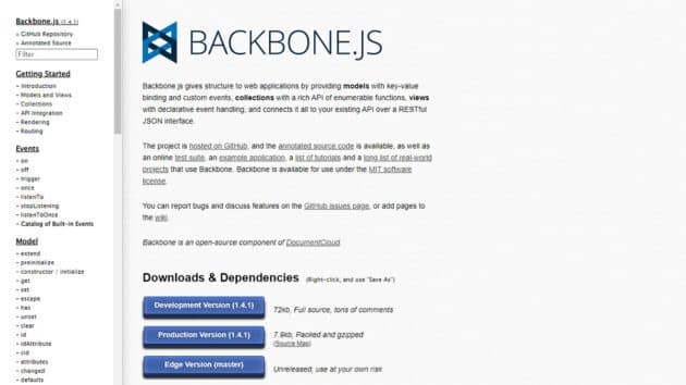 Backbone.js-フロントエンド-ウェブ開発-フレームワーク