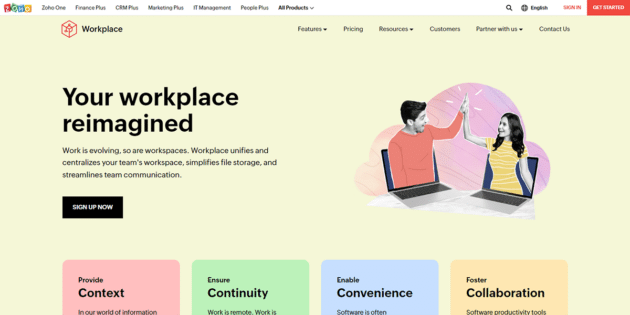 Zoho-Workplace-截图