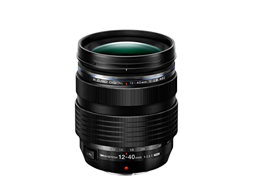 OM 시스템 M.Zuiko Digital ED 12-40mm F2.8 PRO II for Micro Four Thirds 시스템 카메라 내후성 디자인 불소 코팅 MF 클러치 컴팩트 줌 렌즈