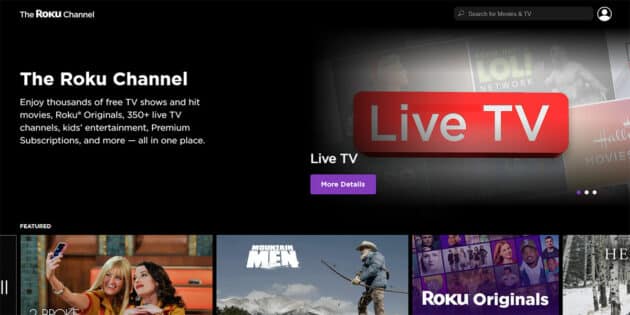 The Roku Channel - La migliore app per film multipiattaforma per dispositivi RoKu