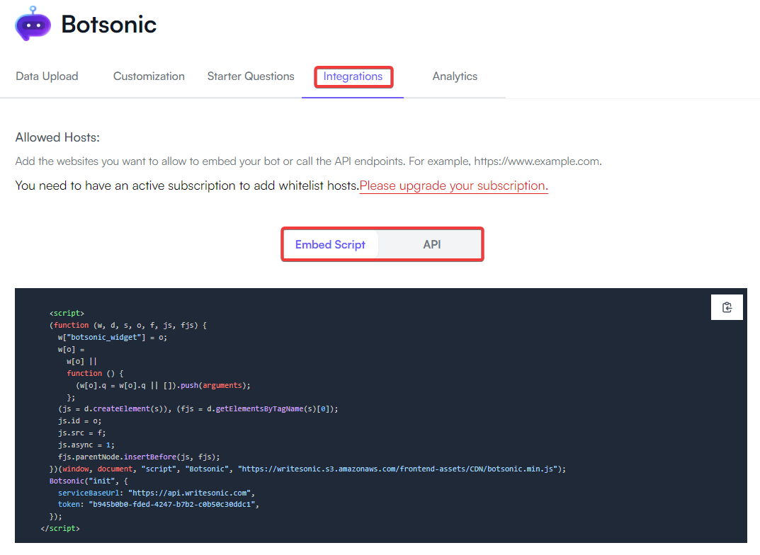 Botsonic - Pemasaran Chatbot