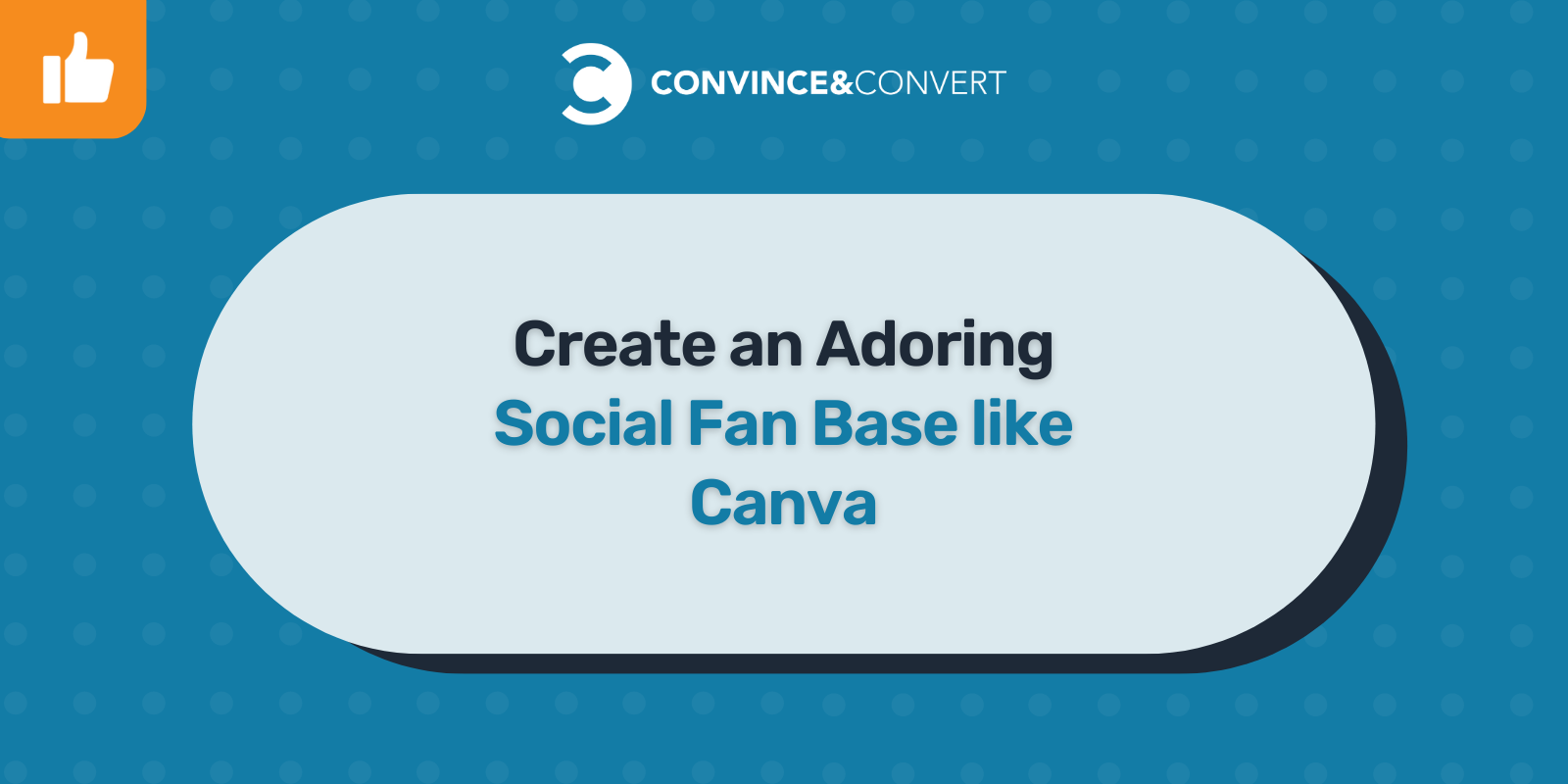 Crea una base de admiradores en las redes sociales como Canva