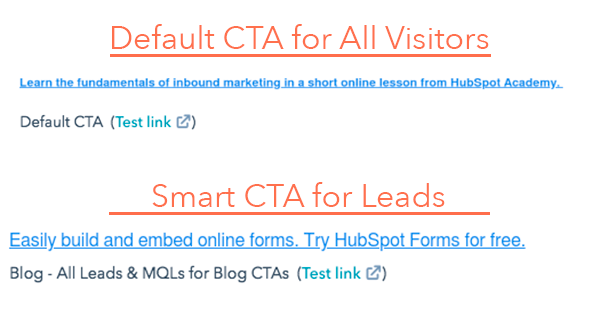 Fonte: https://blog.hubspot.com/marketing/personalized-calls-to-action-convert-better-data - Contenuto personalizzato