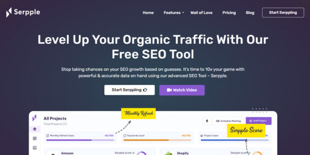 Serpple-An-Advanced-Free-SEO-Tool-스크린샷