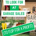 ce qu'il faut rechercher lors d'une vente de garage pour faire un profit