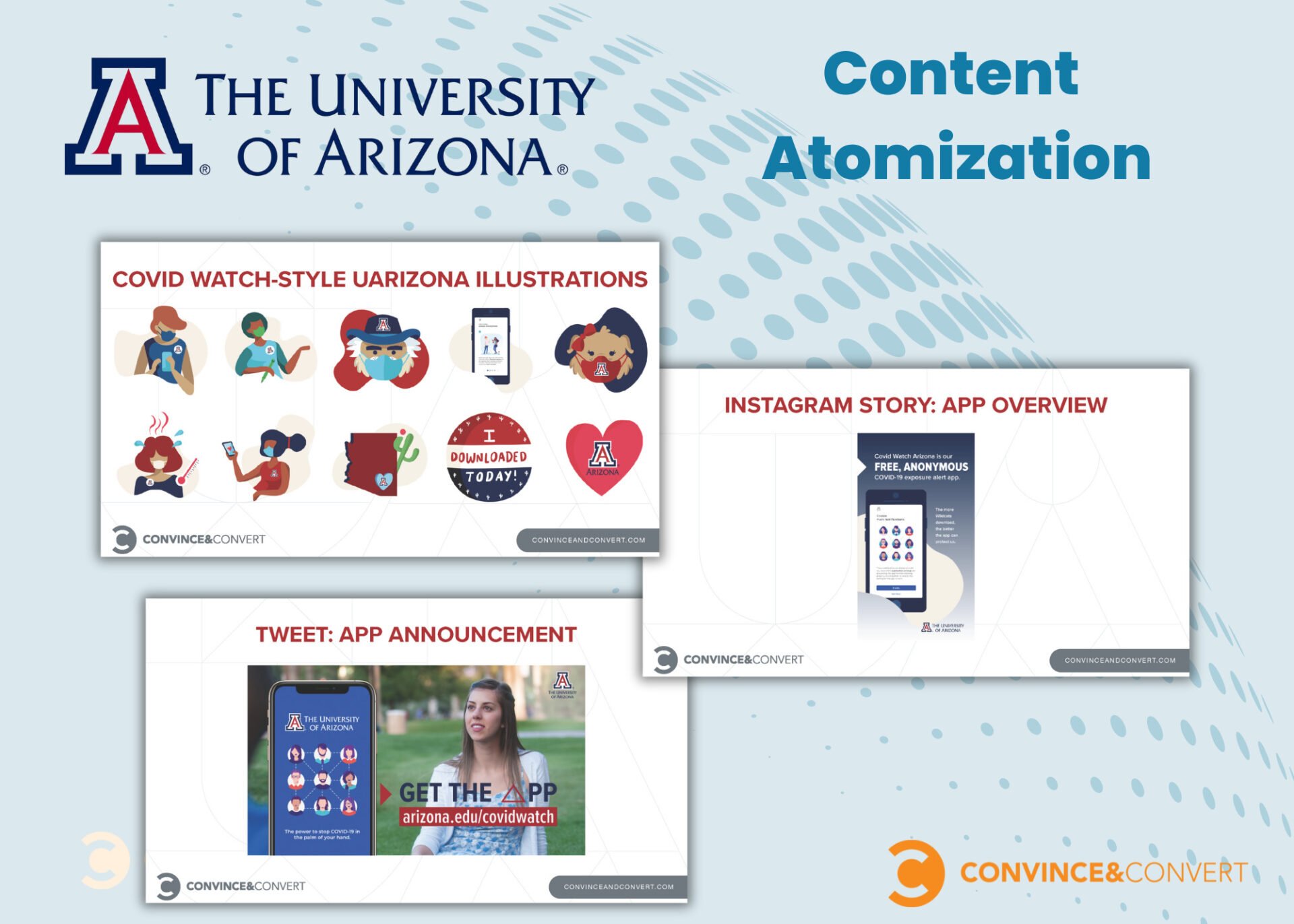 Arizona Üniversitesi içerik atomizasyonu