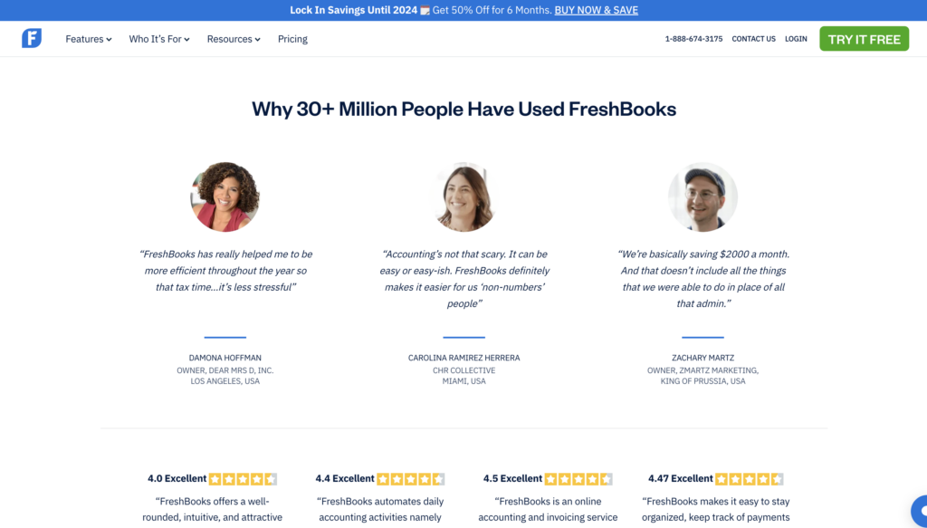 Témoignages Freshbooks