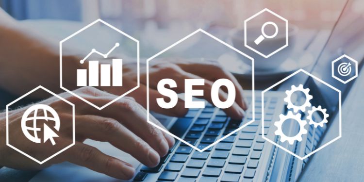 SEO optimizasyon konseptini gösteren grafik