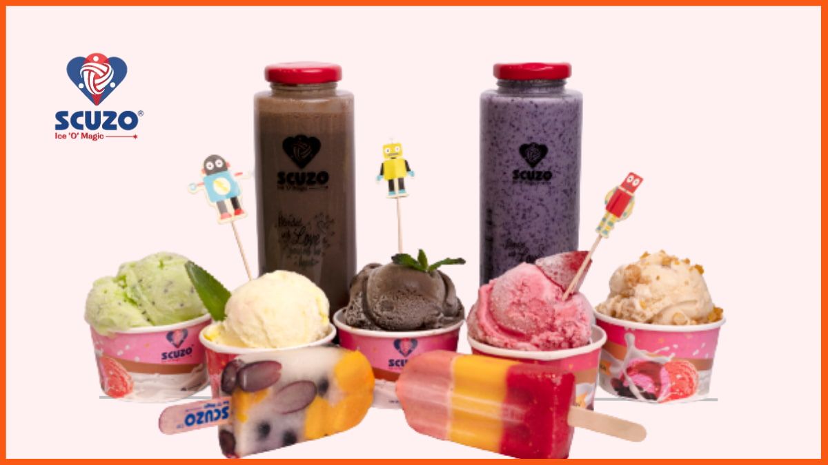 Scuzo Ice 'O' Magic Products - Picolés, Gelatos, Milkshakes