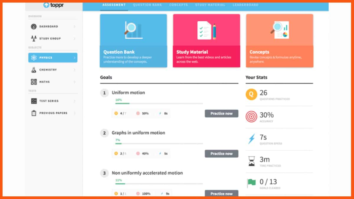 Toppr - instrument educațional pentru elevi