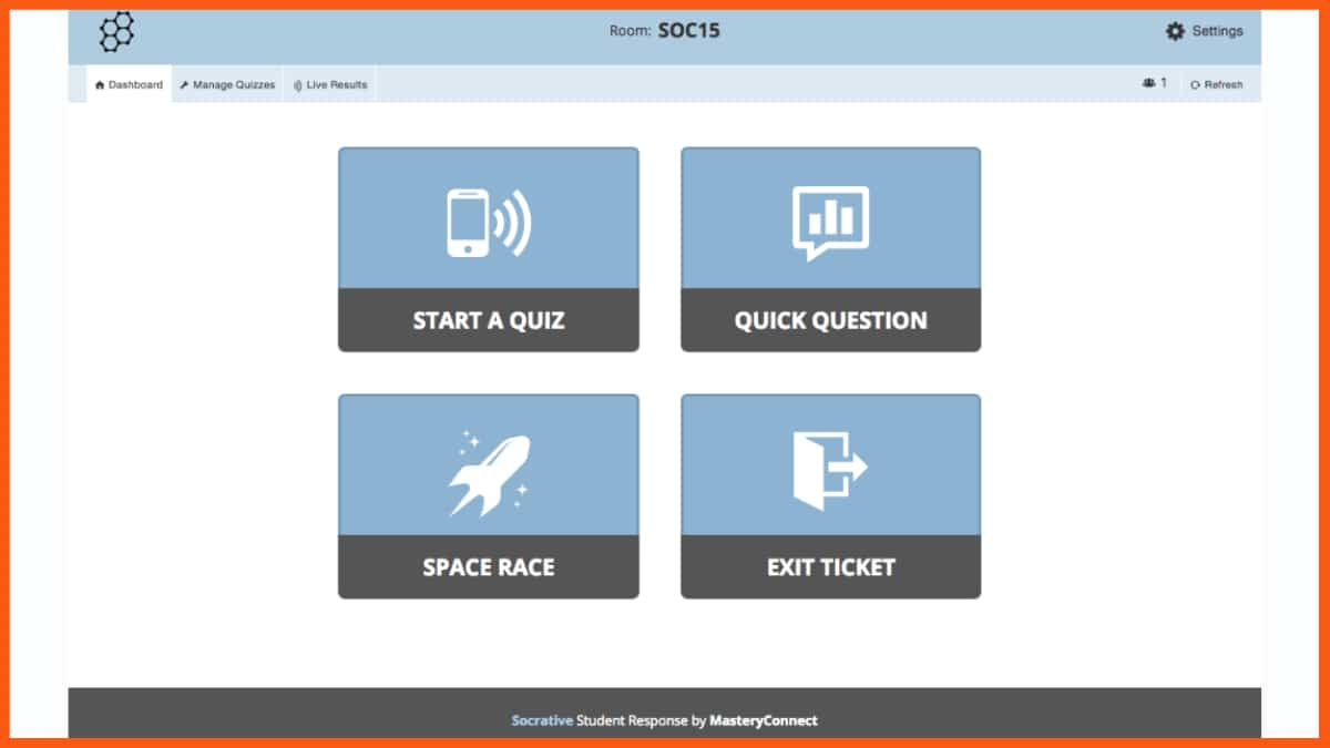 Socrative - instrument de învățare pentru elevi