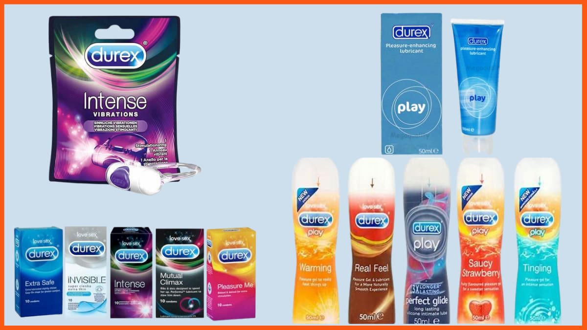 Gama de produse oferite de Durex