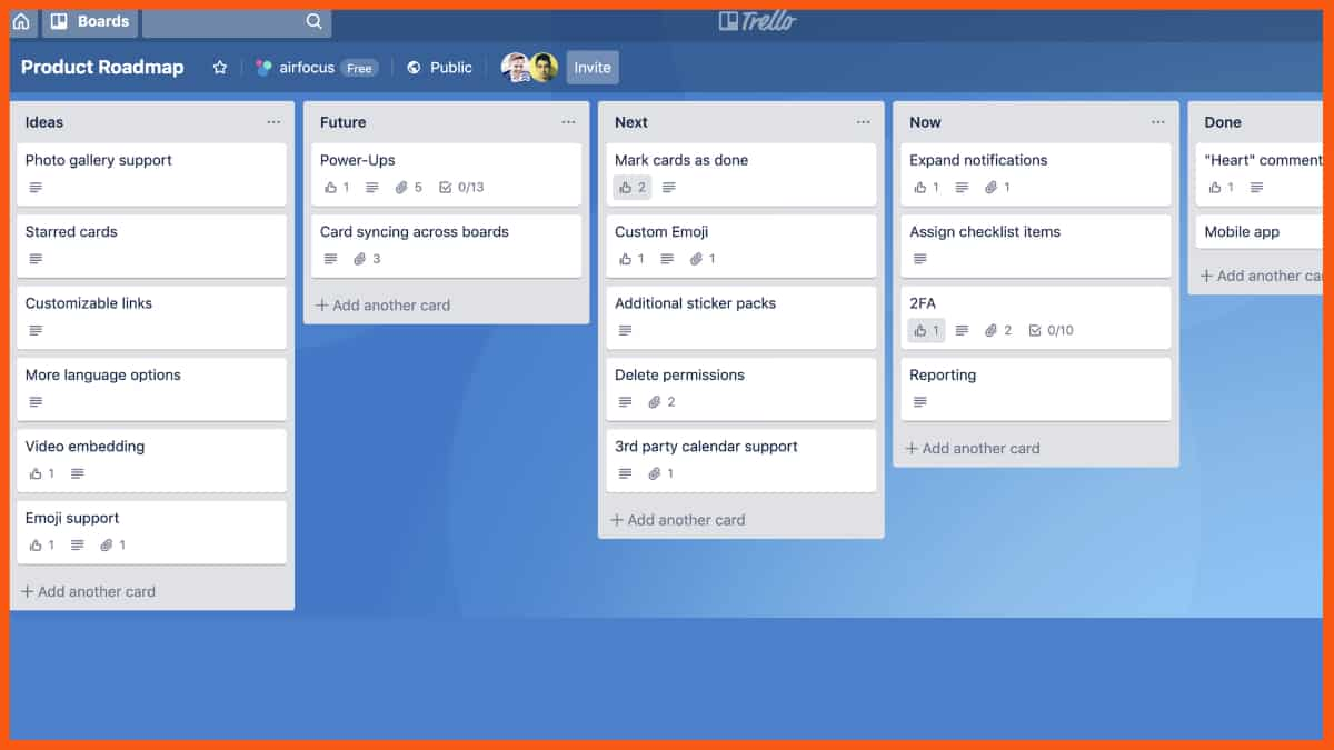 Trello - Outil de bureau virtuel