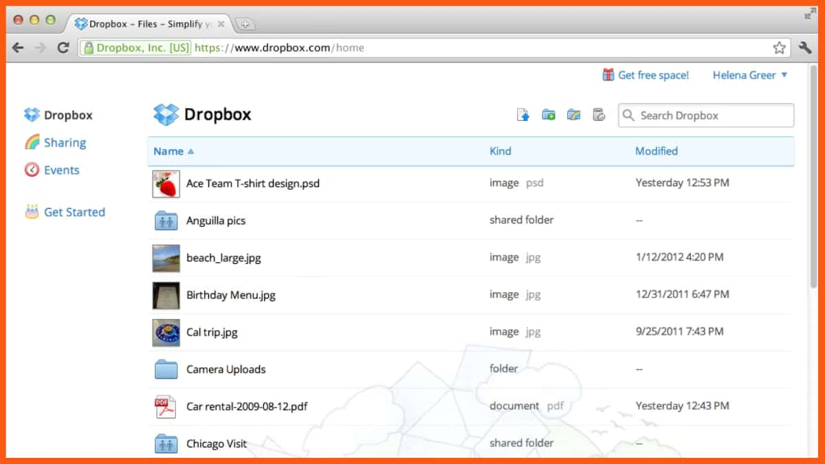 Dropbox - Logiciel de bureau virtuel