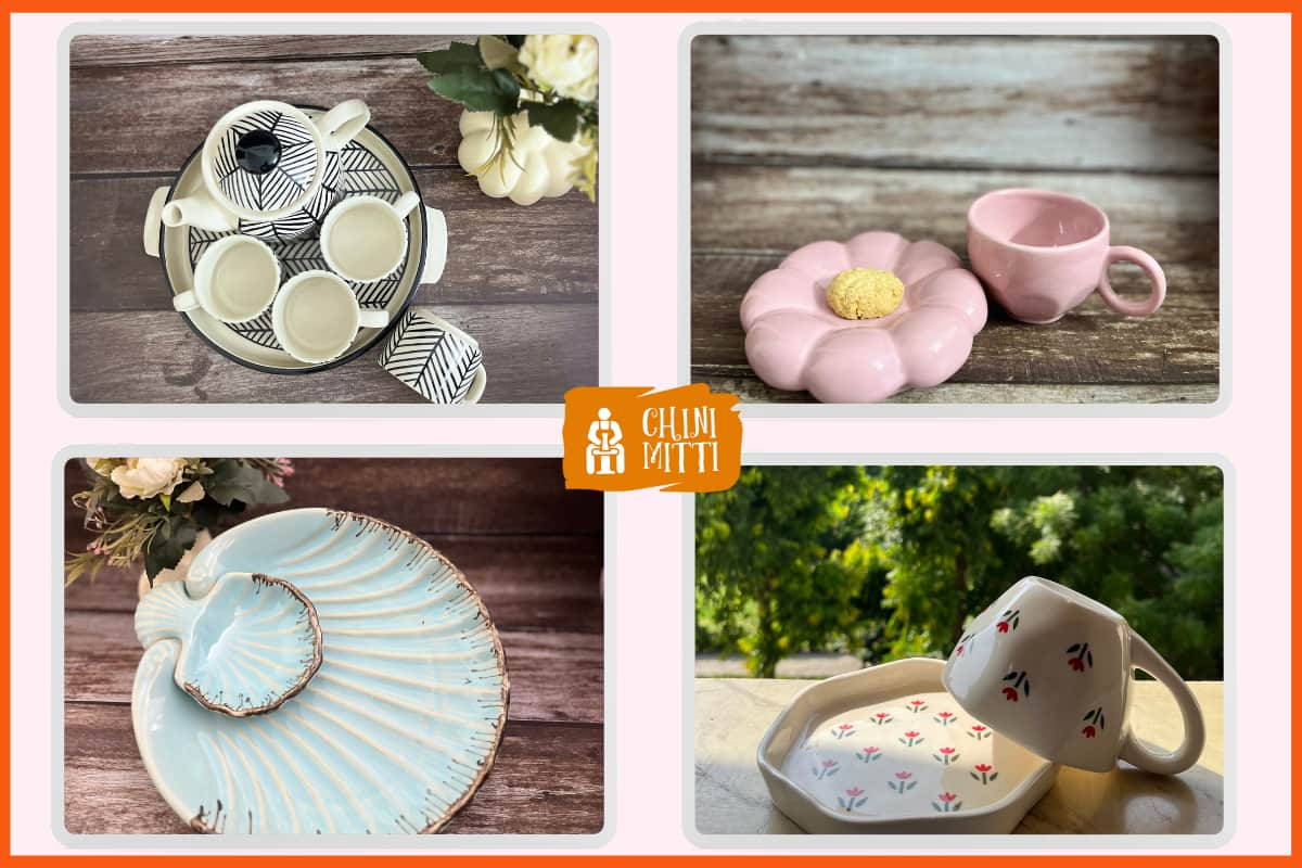 Produkty ceramiczne Chini Mitti - Startupy Marketing produktów na Raksha Bandhan