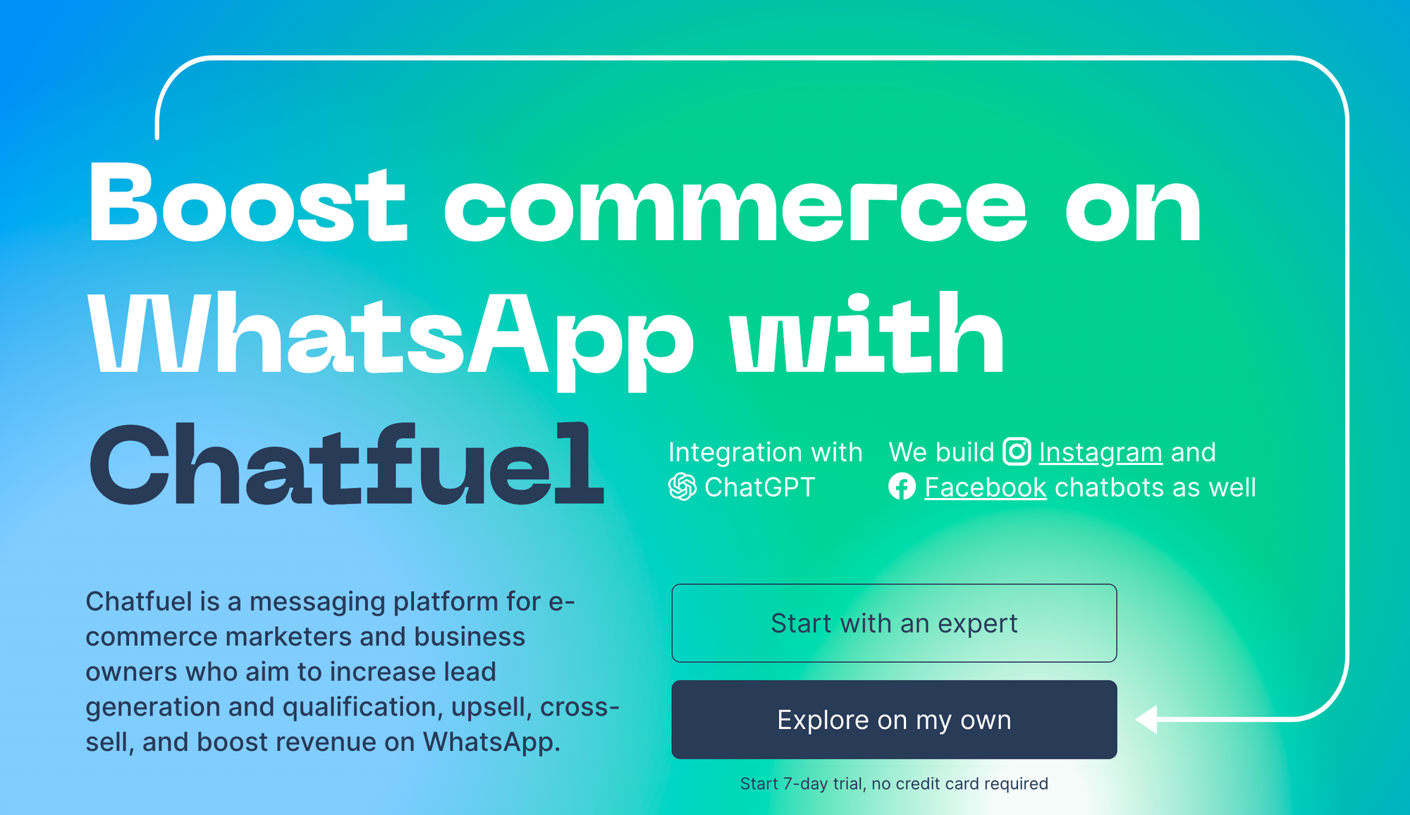 Chatfuel - Outils de marketing IA