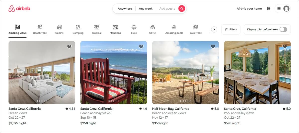 Financement par capital-risque Airbnb