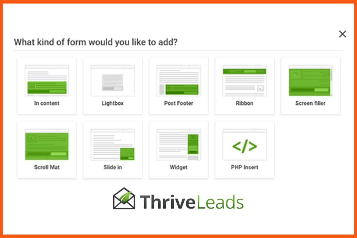 Thrive Leads – Os melhores plug-ins pop-up de intenção de saída para WordPress