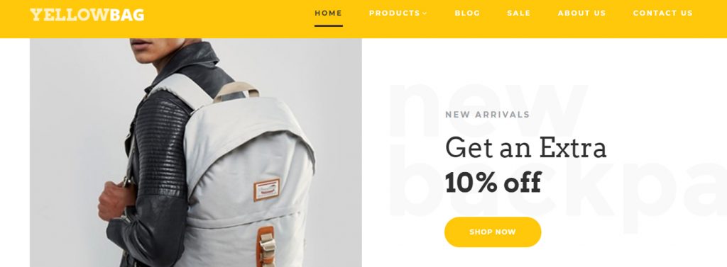 Conception de sites Web de commerce électronique de mode pour magasin de sacs à dos https://www.motocms.com/website-templates/motocms-ecommerce-template/backpacks-store-site-97501/