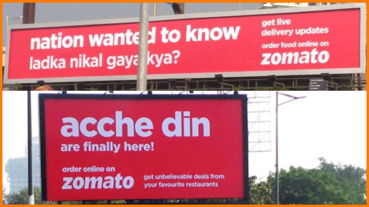 Zomato 마케팅 전략 - 빌보드