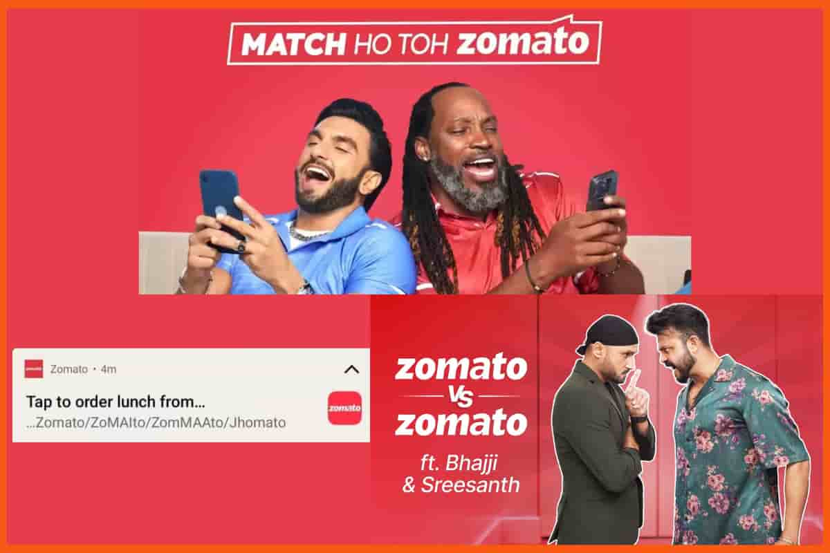 Zomato 마케팅 캠페인 - Zomato vs Zomato