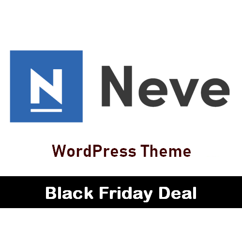 neve theme black friday deal